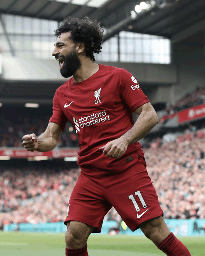 Salah giờ đã là chân sút tốt thứ 6 lịch sử Liverpool