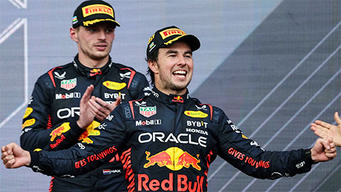 Sergio Perez vô địch nghẹt thở tại Azerbaijan Grand Prix