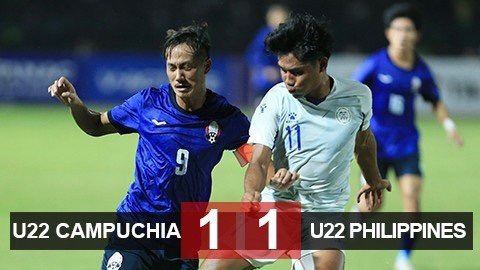 Kết quả U22 Campuchia 1- 1 U22 Phillipines: Chủ nhà rơi chiến thắng đúng phút bù giờ   Philipines khao khát tìm chiến thắng trong ngày thi đấu thứ 2. 