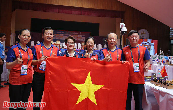 Niềm vui của cờ ốc Việt Nam. Nhờ sự chuẩn bị kỹ càng nên thành công đã đến