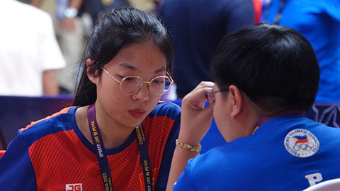 Việt Nam giành huy chương vàng đầu tiên ở SEA Games 2023 nhờ hai kỳ thủ nữ tài ba