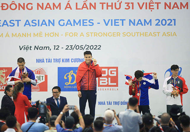 Đoàn thể thao Việt Nam  đặt chỉ tiêu giành 89-120 HCV  tại SEA Games 2023 - Ảnh: MINH TUẤN