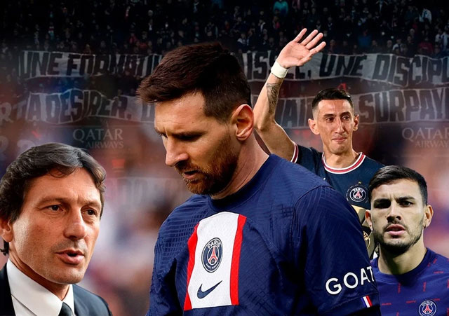 Messi gặp không ít rắc rối tại PSG