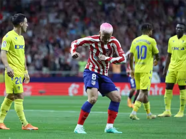 Griezmann tỏa sáng rực rỡ trong trận Atletico vs Cadiz 