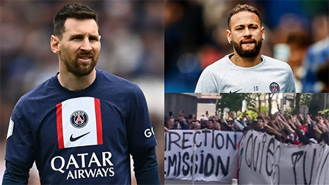 PSG fans curse Messi and Neymar.kh - Malise
