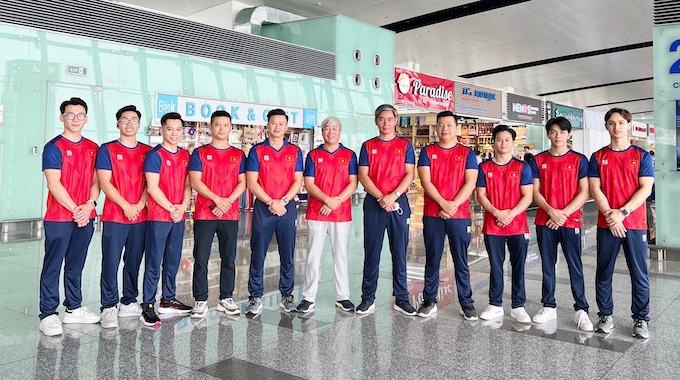 Đội tuyển TDDC Việt Nam sẽ bước vào tranh tài ở đơn môn và đồng đội. Ảnh: Minh Sang