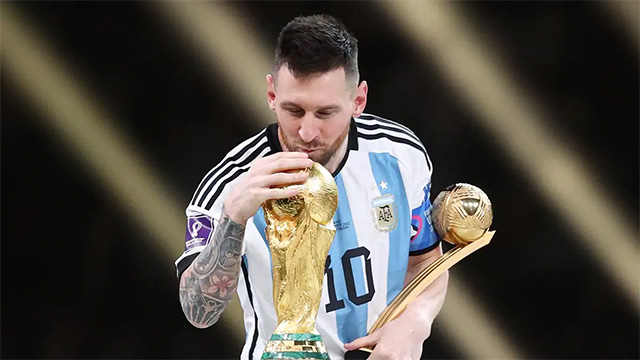 Messi có bùa hộ mệnh World Cup 2022