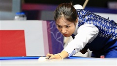 'Thánh nữ' billiards Campuchia gây sốt với nhan sắc xinh như Song Hye Kyo 