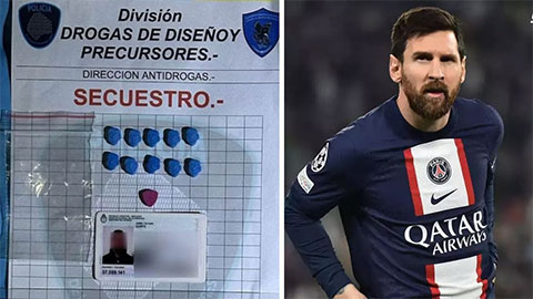 Thu giữ khẩn cấp ‘thuốc lắc Messi'
