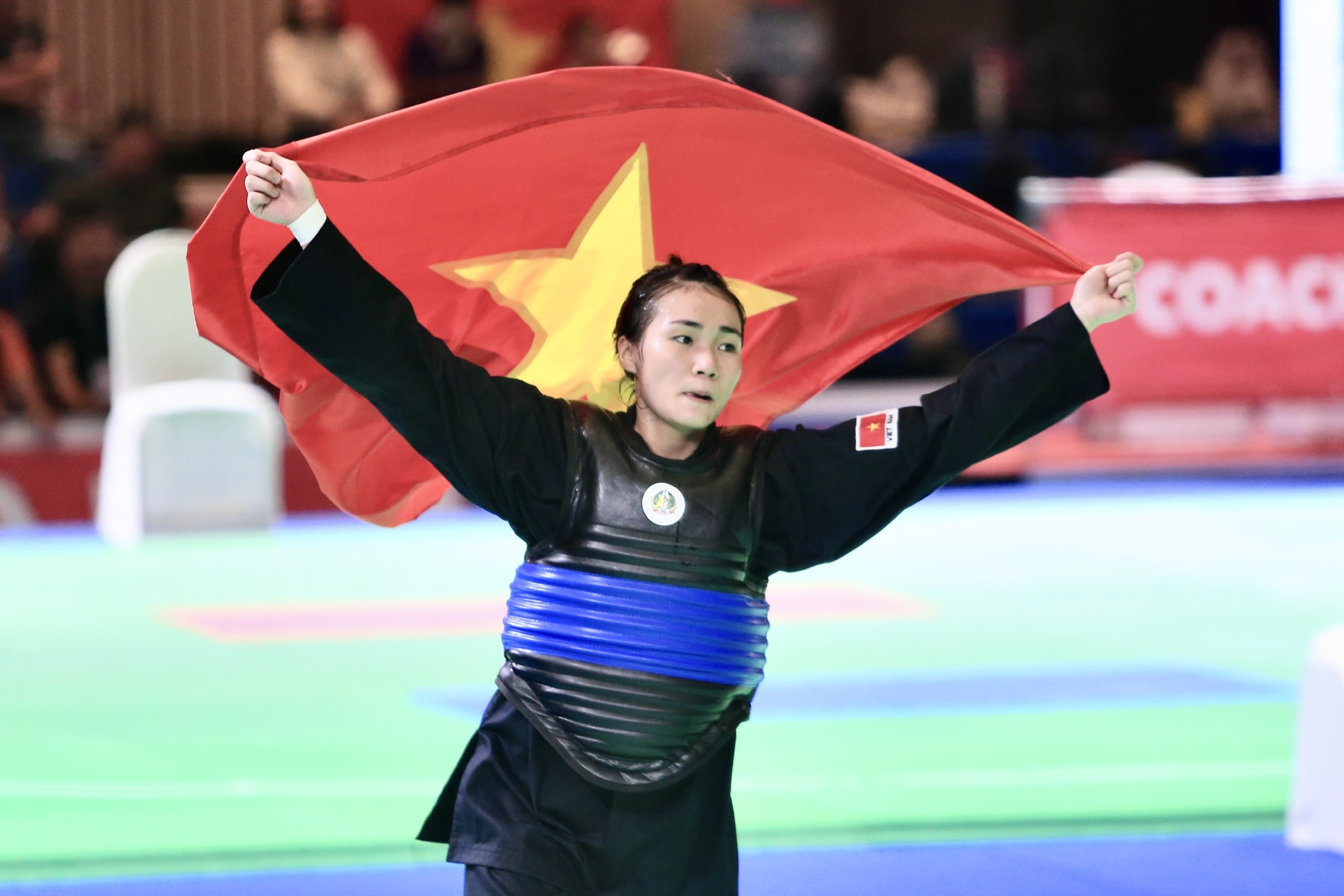 Hồng Ân khiếu kiện thành công để giật lại HCV SEA Games 2023 - Ảnh: Đức Cường 