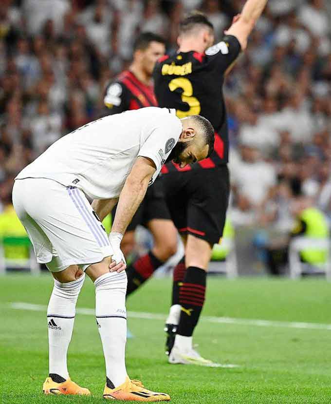 Benzema gây thất vọng khi không thể ghi bàn