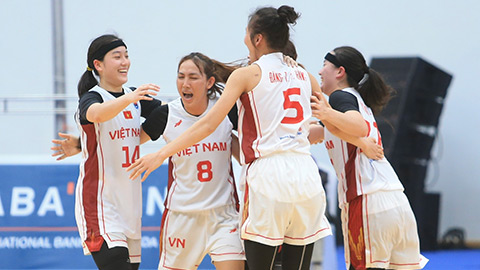 ĐT bóng rổ nữ Việt Nam lội người dòng đẳng cấp khiến Thái Lan cay cú cà khịa trọng tài