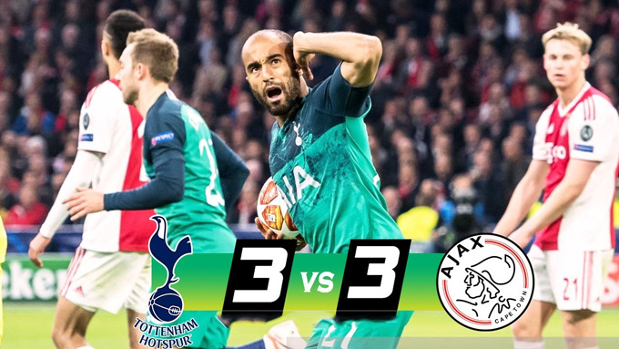 Tottenham thắng ngược khó tin trước Ajax