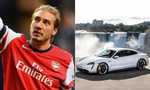 Bendtner vừa bị tịch thu siêu xe khi hóa "quái xế"