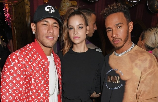 Barbara Palvin chụp ảnh cùng người tình cũ Neymar và Hamilton