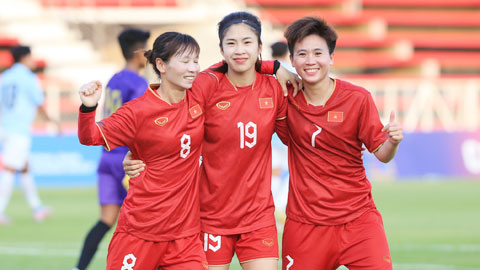 Trực tiếp bóng đá ĐT nữ Việt Nam vs ĐT nữ Myanamr, 19h30 tối nay