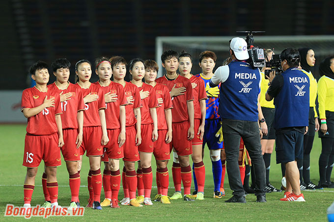 ĐT nữ Việt Nam bước vào trận chung kết gặp ĐT nữ Myanmar ở môn bóng đá nữ SEA Games 2023 