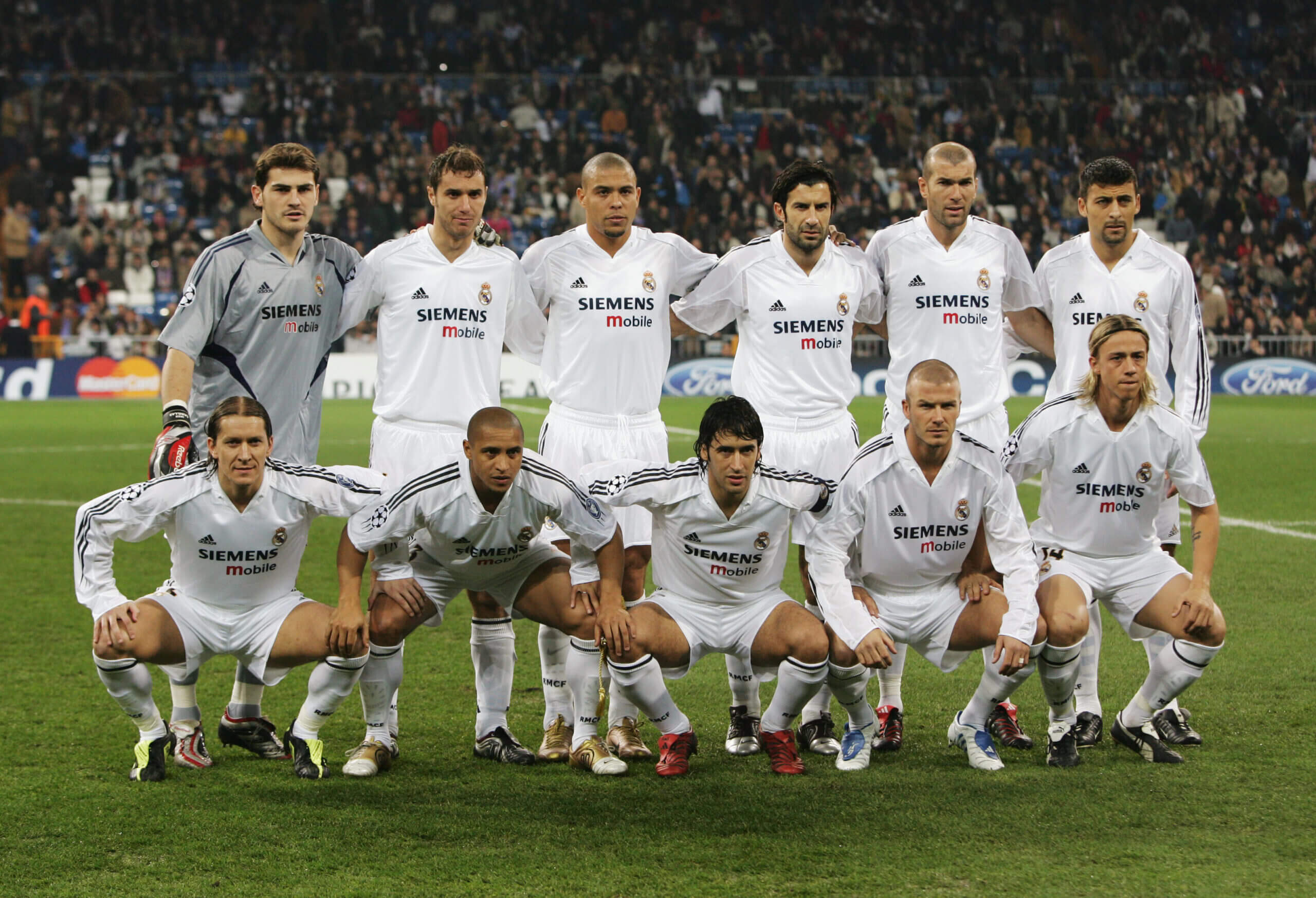Đội hình Galacticos đúng nghĩa của Real Madrid năm 2004