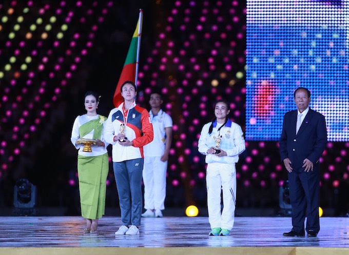 Quah Ting Wen trở thành VĐV xuất sắc nhất của SEA Games 2023. Ảnh: Bùi Lượng