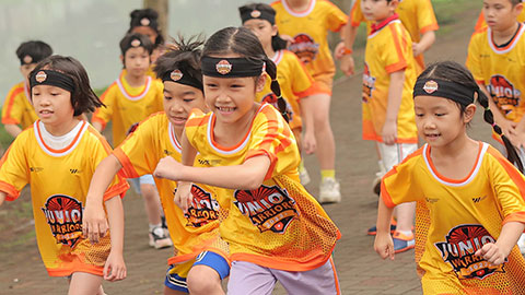1.500 em nhỏ tham dự giải đấu vượt chướng ngại vật chuyên nghiệp ở Việt Nam