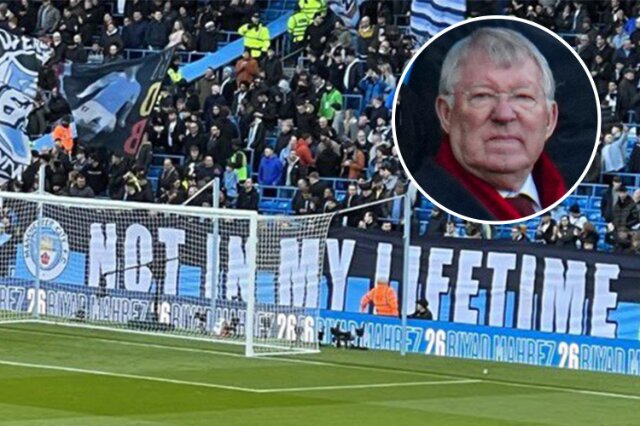 Với Sir Alex Ferguson, Man City từng chỉ là "gã hàng xóm ồn ào"