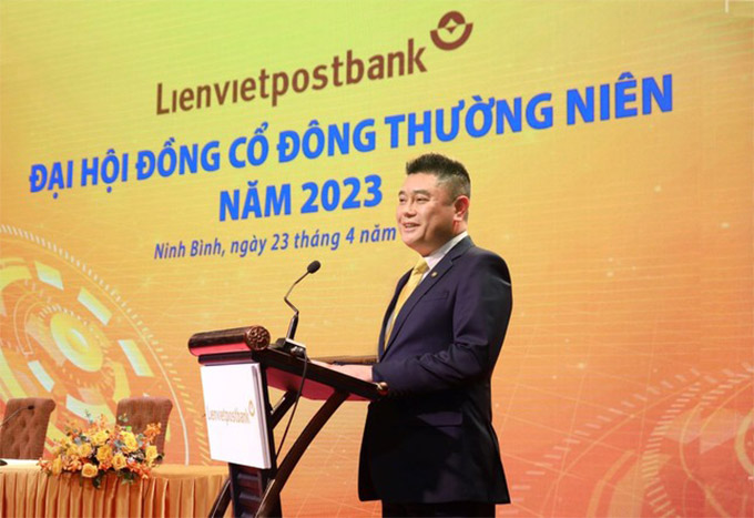 Ông Nguyễn Đức Thuỵ đang giữ cương vị Chủ tịch HĐQT LienVietPostBank