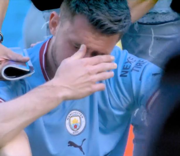 Laporte khóc như mưa sau khi cùng Man City vô địch Ngoại hạng Anh mùa này