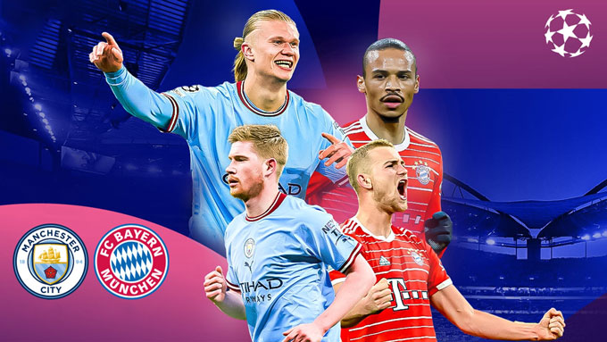 Man City và Bayern có thể nằm chung bảng với nhau ở vòng bảng Champions League 2023/24