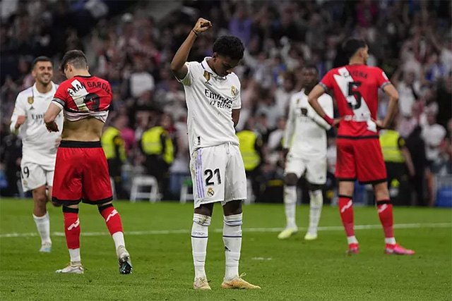 Rodrygo ghi bàn thắng quyết định cho Real ở phút 89