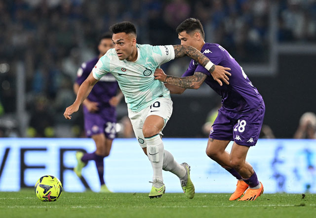 Lautaro Martinez tỏa sáng rực rỡ ở trận chung kết Coppa Italia 2022/23