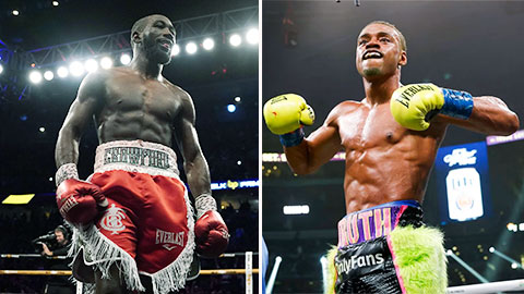 Cả Crawford (trái) và Spence đều chưa từng thua trận trong sự nghiệp
