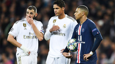 'Tình tay ba' PSG - Mbappe - Real Madrid: Bóng được chuyền cho Mbappe
