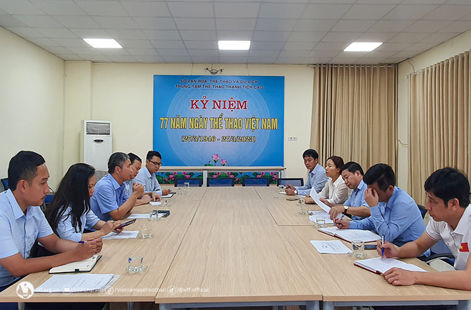 Đoàn công tác LĐBĐ Viêt Nam do Tổng thư ký Dương Nghiệp Khôi dẫn đầu đã có buổi làm việc với lãnh đạo Sở VH-TT-DL tỉnh Nam Định chiều 29/5.
