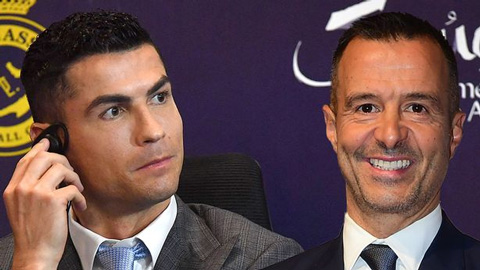 Jorge Mendes khẳng định vẫn thân thiết với Ronaldo