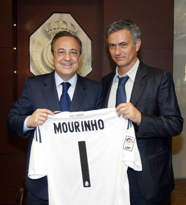 Tính cách ngông nghênh từng khiến Mourinho bị chủ tịch của Real Madrid ngứa mắt.