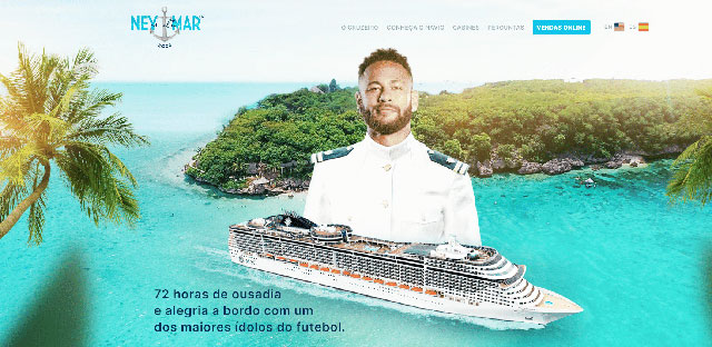 Neymar công bố hải trình của siêu du thuyền mà mình đã đầu tư lâu nay