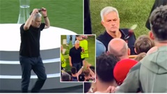 Mourinho ném huy chương, cầu thủ Roma khóc lóc sau thất bại trước Sevilla