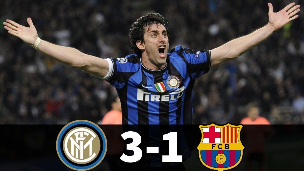Inter binh nhàn đã thắng Barca quân mỏi với tỉ số 3-1 ở trận bán kết lượt đi