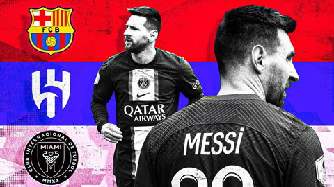 Messi sẽ chọn bến đỗ nào sau khi rời PSG