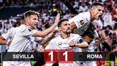 Kết quả Sevilla vs Roma: Sevilla lần thứ 7 vô địch Europa League