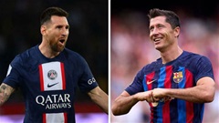 Lewandowski chào đón Messi trở lại Barca