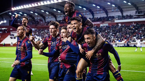 Bán kết lượt đi Play - Off thăng hạng La Liga: Levante giành lợi thế trước trận lượt về