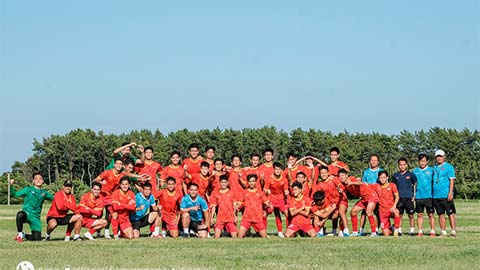 ĐT U17 Việt Nam kết thúc đợt tập huấn tại Nhật Bản với 2 trận thắng, 1 trận hoà