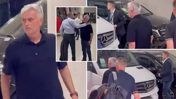 Mourinho "phục kích" trọng tài Taylor tại bãi đỗ xe để chửi ông này là "Nỗi ô nhục"