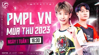 Trực tiếp PMPL VN mùa Thu 2023 tuần 1 ngày 1<span class="live"></span>