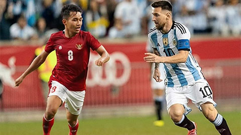 Nếu đánh bại Messi và các đồng đội, ĐT Indonesia được cộng số điểm không tưởng