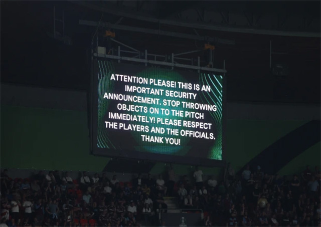 BTC sân ra thông báo nhắc nhở các fan của West Ham