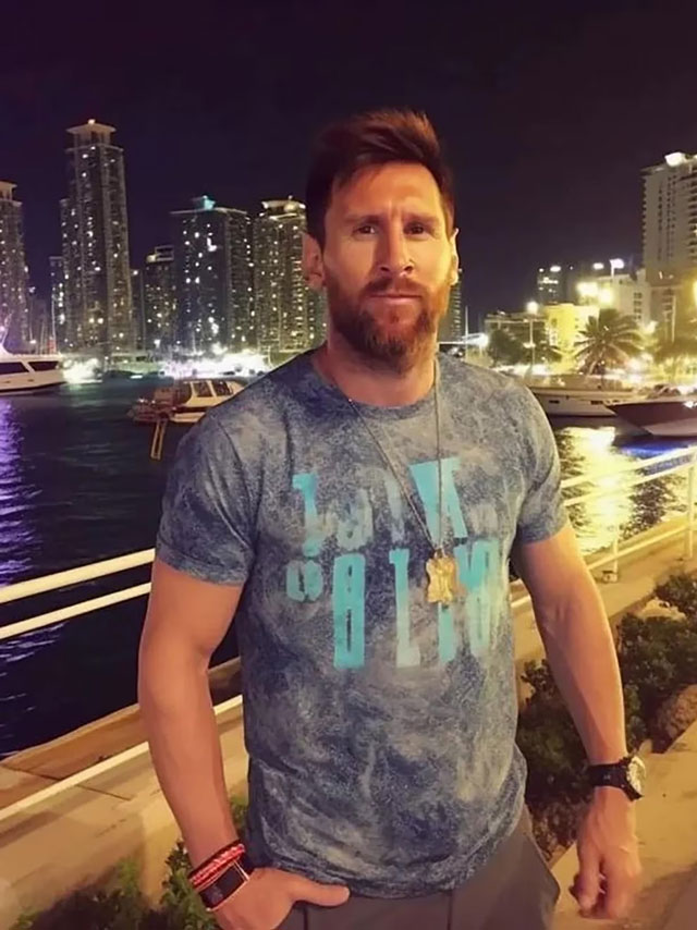 El superhéroe entre nosotros: Lionel Messi cautiva a sus fanáticos mientras pasea por las calles de Miami, EE. UU. 2