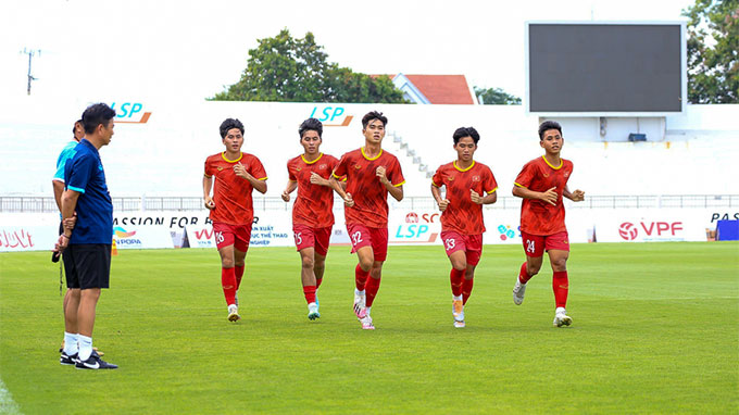 U17 Việt Nam tích cực chuẩn bị cho VCK U17 châu Á 2023