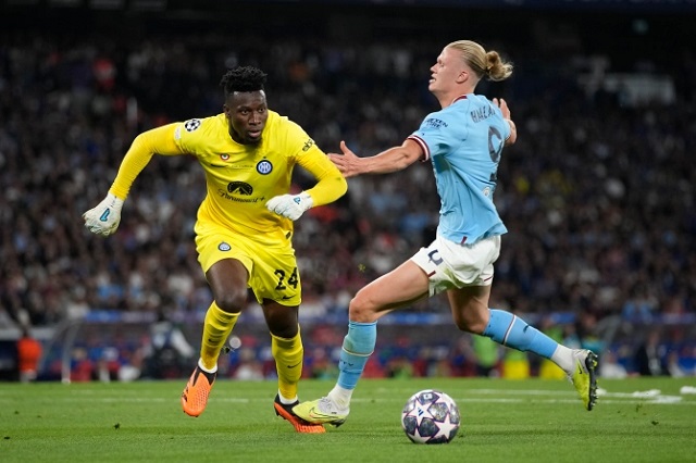 Andre Onana gây ấn tượng mạnh ở trận chung kết Champions League với Man City